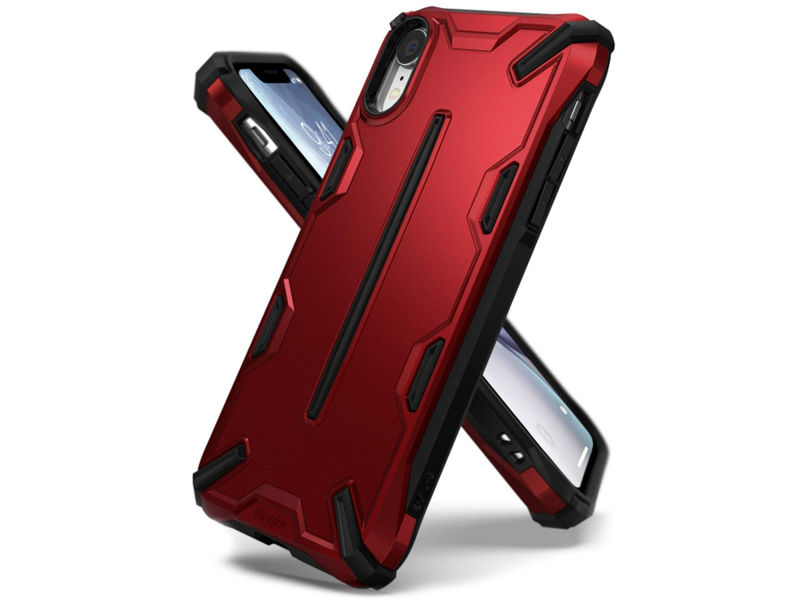 Etui Ringke Dual X Apple iPhone Xr Iron Red - Czerwony