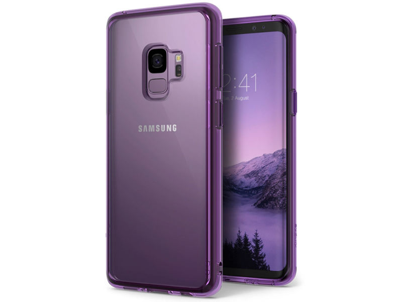 Etui Ringke Fusion do Samsung Galaxy S9 Orchid Purple - Fioletowy