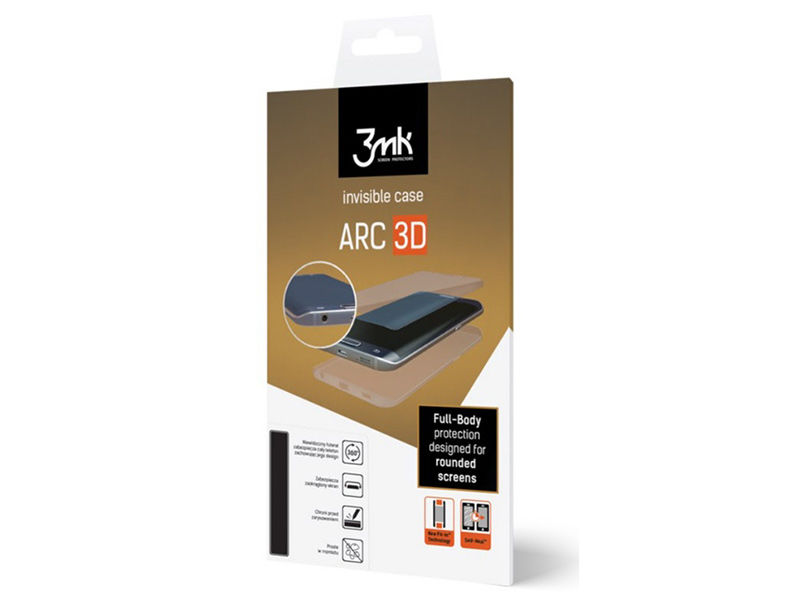 ETUI + FOLIA INVISIBLE ARC 3D 3MK SAMSUNG GALAXY S7 EDGE