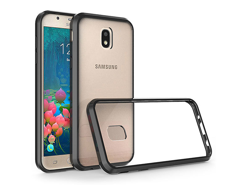 Etui Alogy Crystal Armor Samsung Galaxy J5 2017 Czarne - Czarny