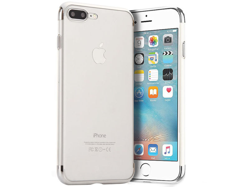 Etui Alogy Liquid Armor Apple iPhone 7/8 Plus Srebrne - Srebrny
