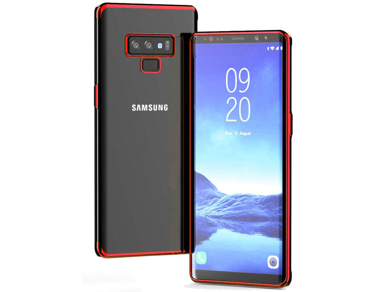 Etui Alogy Liquid Armor Samsung Galaxy Note 9 Czerwone - Czerwony