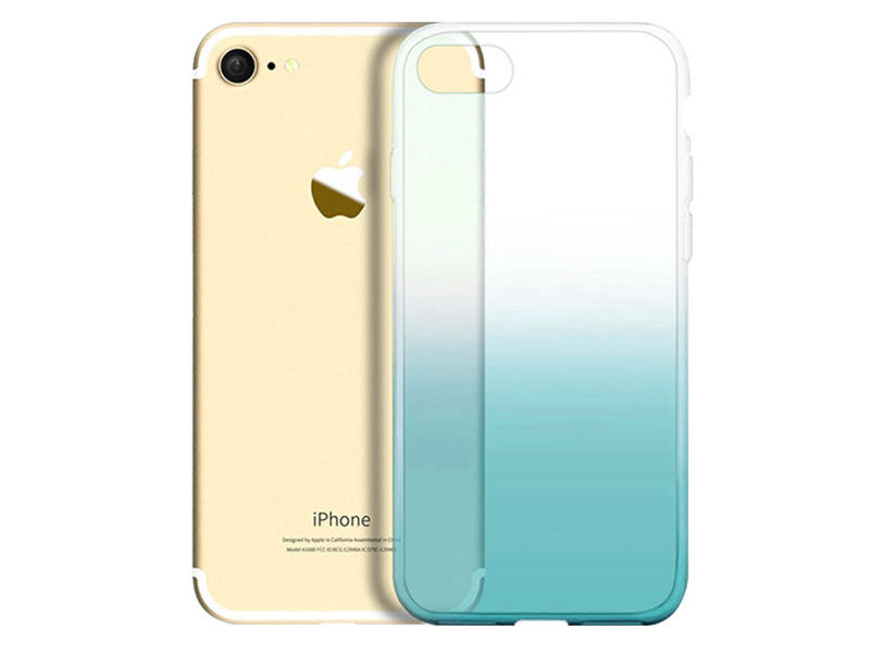 Etui Alogy Slim Ombre Apple iPhone 7/8 Zielone - Zielony