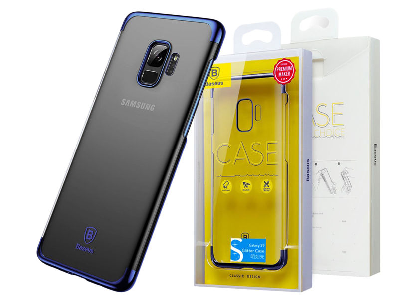 Etui Baseus glitter case do Samsung Galaxy S9 Blue - Niebieski