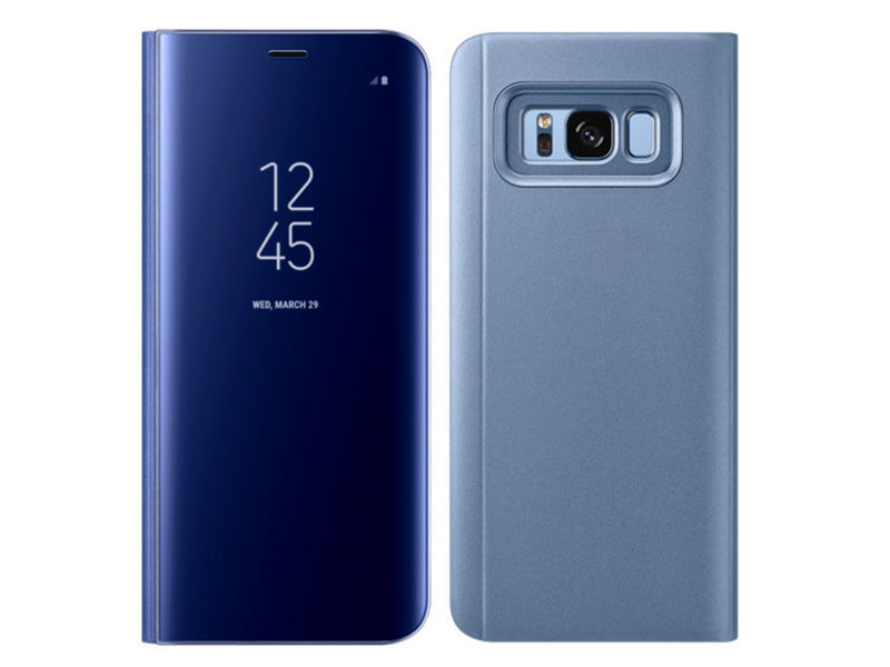 Etui Clear View cover Samsung Galaxy Note 8 Niebieskie - Niebieski