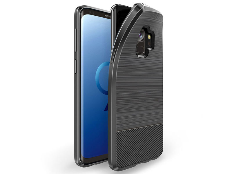 Etui Dux Ducis Mojo magnes Samsung Galaxy S9 czarne + Szkło 9h
