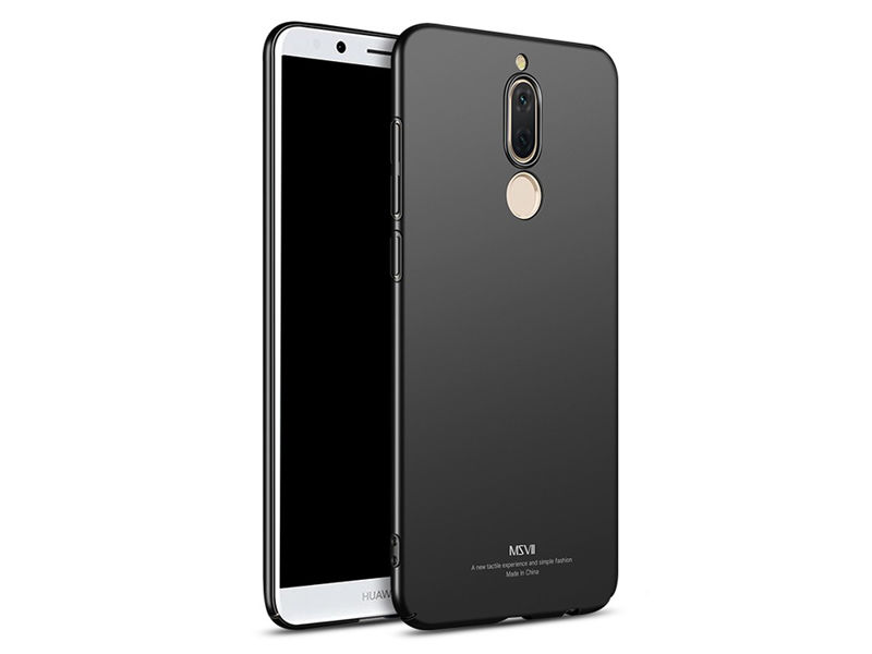 Etui MSVII Thin Case do Huawei Mate 10 Lite Czarne + Szkło - Czarny