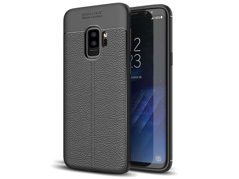Etui pancerne Alogy leather case Samsung Galaxy S9+ Plus + Szkło