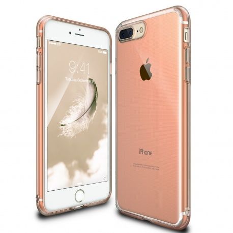 Etui Ringke Air Apple iPhone 7 Plus Rose Gold - Różowy