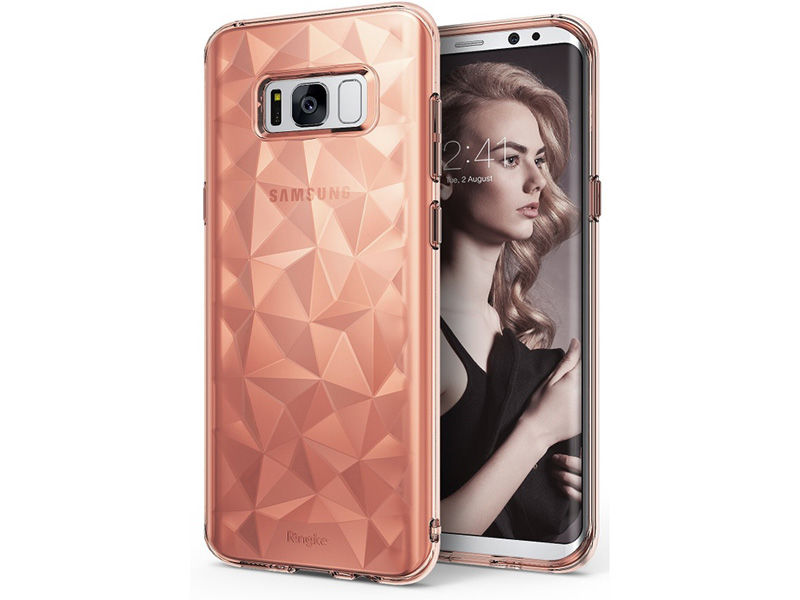 Etui Ringke Air Prism Samsung Galaxy S8 Rose Gold - Różowy