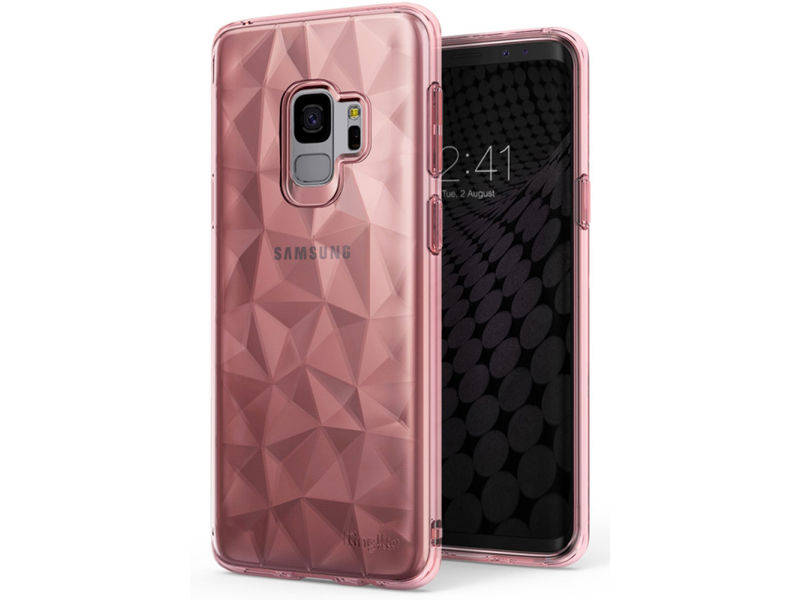 Etui Ringke Air Prism Samsung Galaxy S9 Rose Gold - Różowy