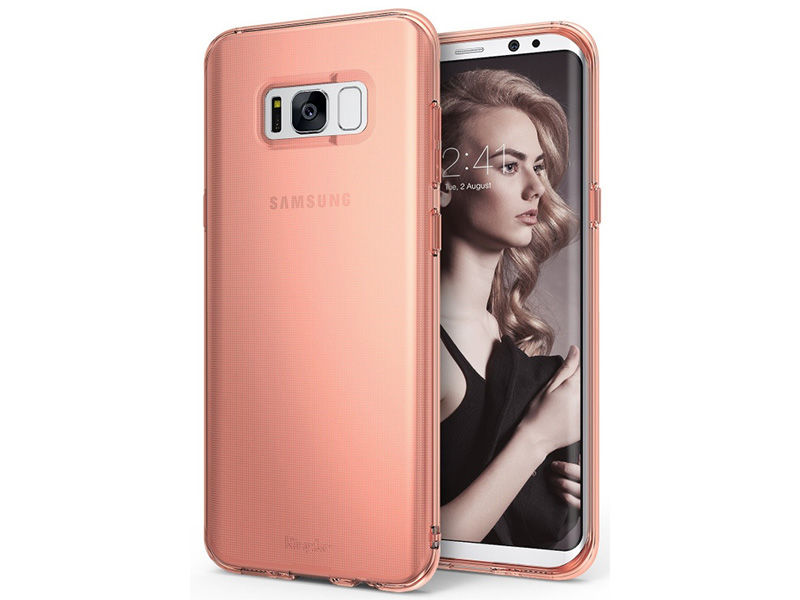 Etui Ringke Air Samsung Galaxy S8 Plus Rose Gold - Różowy