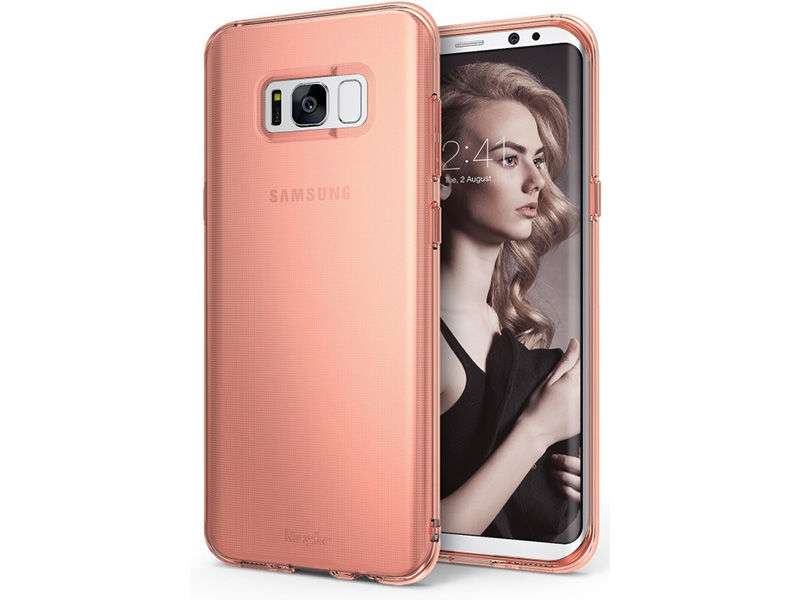 Etui Ringke Air Samsung Galaxy S8 Rose Gold - Różowy