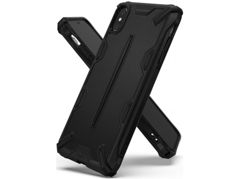 Etui Ringke Dual X Apple iPhone XS Max SF Black - Czarny