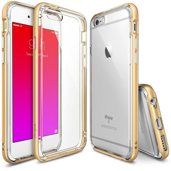 Etui ringke fusion frame iphone 6 / 6s - Złoty