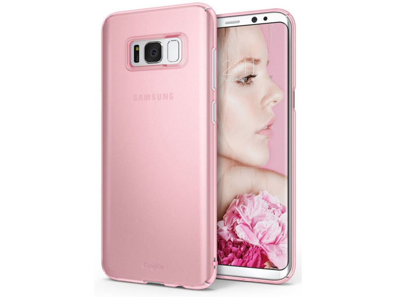 Etui Ringke Slim Samsung Galaxy S8 Frost Pink - Różowy