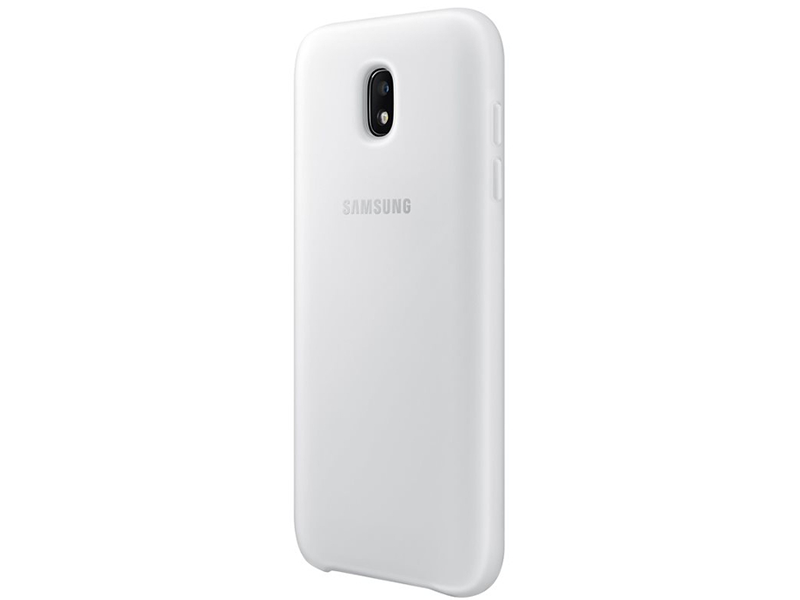 Etui Samsung Dual Layer Cover Galaxy J3 2017 Białe - Biały