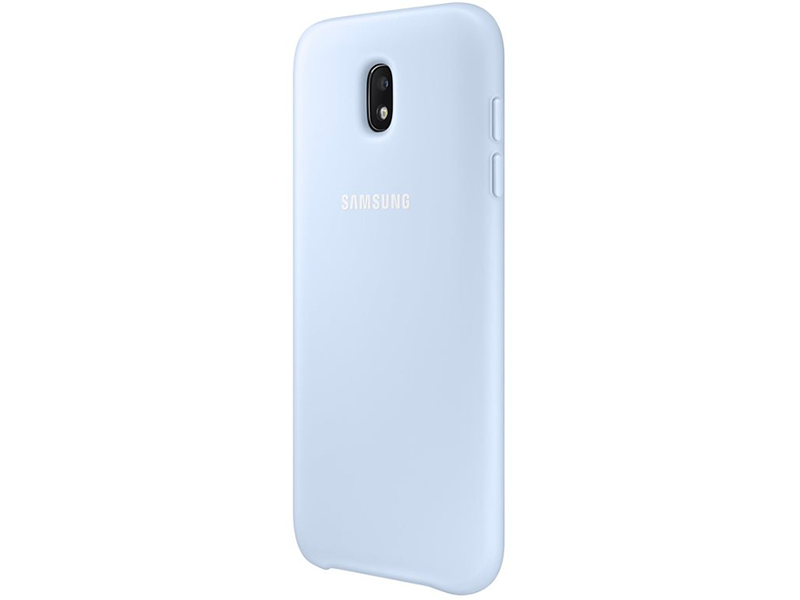 Etui Samsung Dual Layer Cover Galaxy J3 2017 Niebieskie - Niebieski