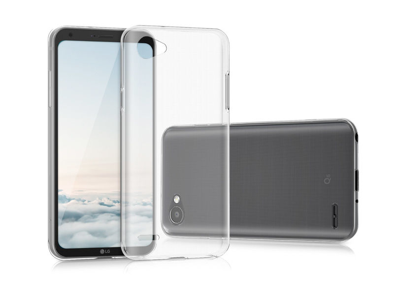 Etui silikonowe przezroczyste LG Q6 Crystal Case