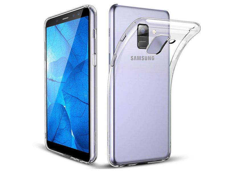 Etui silikonowe przezroczyste Samsung Galaxy A6 2018