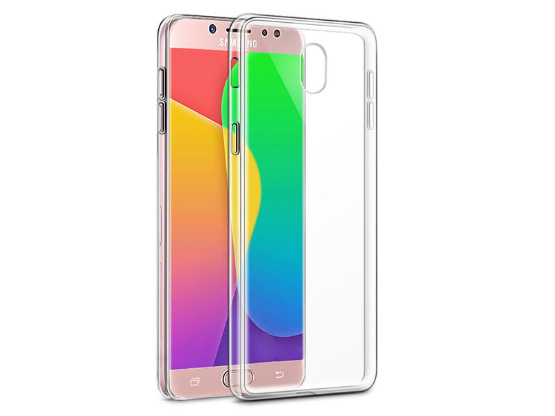 Etui silikonowe przezroczyste Samsung Galaxy J7 2017 Crystal Case + Szkło