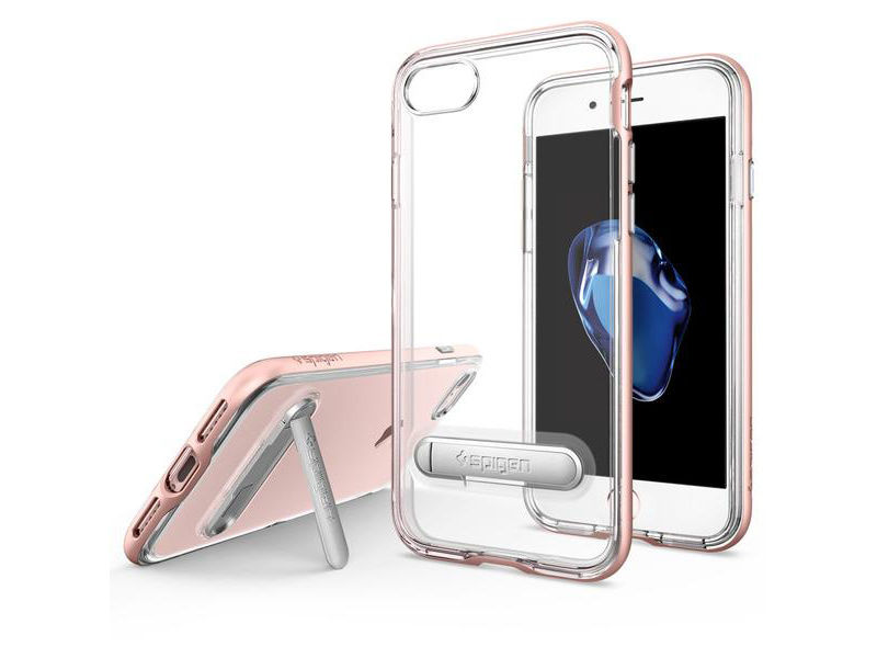 Etui Spigen Crystal Hybrid Apple iPhone 7/8 Rose Gold - Różowy