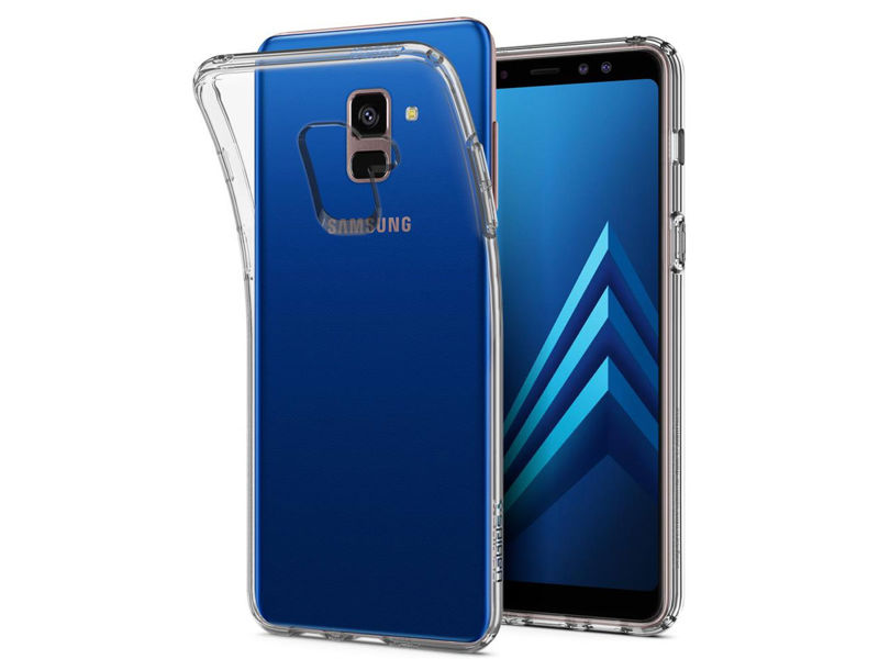 Etui Spigen Liquid Crystal Samsung Galaxy A8 2018 Clear