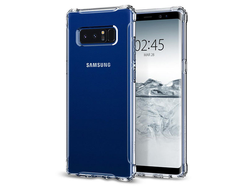 Etui Spigen Rugged Crystal™ Samsung Galaxy Note 8 Crystal Clear