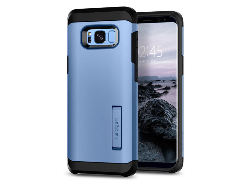 Etui Spigen Tough Armor Samsung Galaxy S8+ Plus - Blue Coral - Niebieski