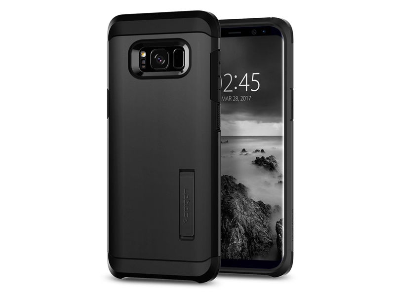 Etui Spigen Tough Armor Samsung Galaxy S8 - Black - Czarny