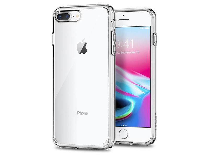 Etui Spigen Ultra Hybrid 2 iPhone 7/8 Plus Crystal Clear - Przezroczysty