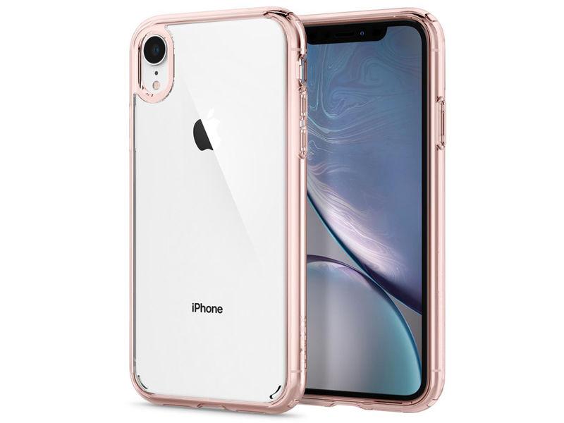 Etui Spigen Ultra Hybrid Apple iPhone Xr Rose Crystal - Różowy