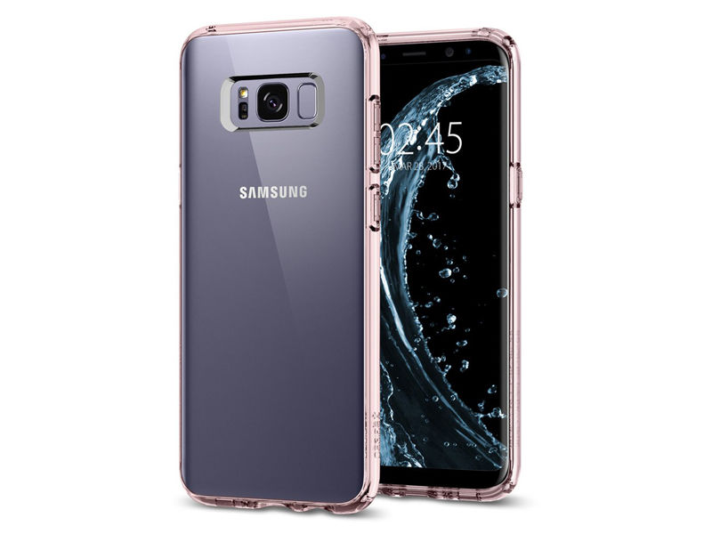 Etui Spigen Ultra Hybrid Samsung S8 - Crystal Pink - Różowy