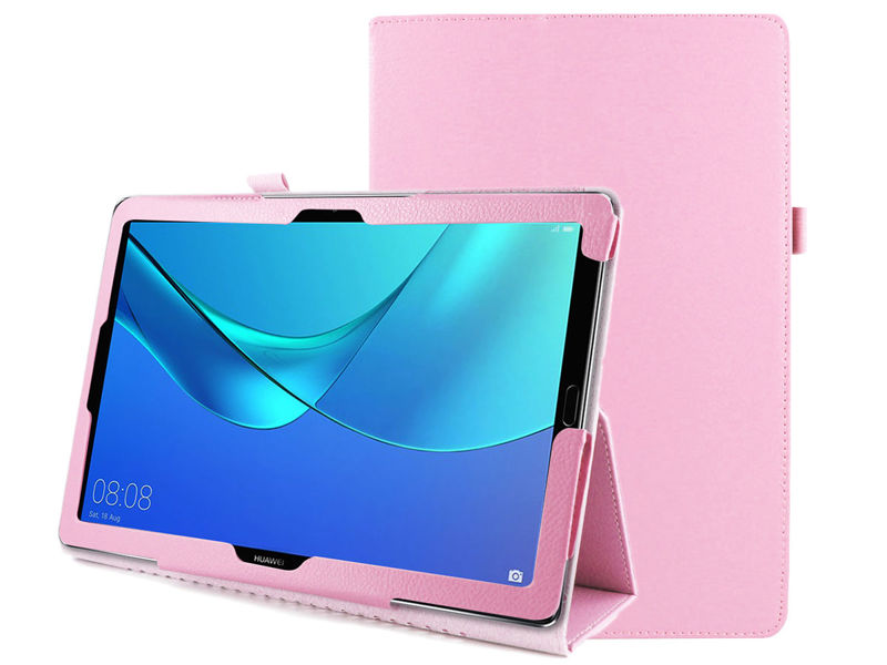 Etui stojak Huawei MediaPad M5 10.8 / M5 Pro Różowe - Różowy