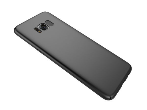 Etui Thin Case do Samsung Galaxy S8+ Plus Czarne + Szkło - Czarny