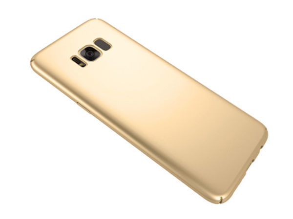 Etui Thin Case do Samsung Galaxy S8+ Plus Złote + Szkło - Złoty